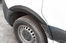 Накладки на арки (4 шт, чорні) фото 1