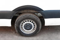 Накладки на арки (4 шт, чорні) фото 6