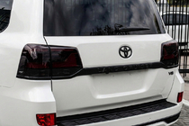 Toyota Land Cruiser 200 2007-2021 рр. Задні ліхтарі 2016-2021 (Sequential Black) фото 1
