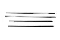 Ford C-Max 2004-2010 рр. Зовнішня окантовка вікон (4 шт., нерж.) фото 2