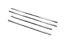 Ford C-Max 2004-2010 рр. Зовнішня окантовка вікон (4 шт., нерж.) фото 3