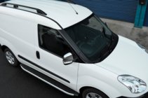 Opel Combo 2012-2018 рр. Накладки на дзеркала (2 шт, нерж) OmsaLine - Італійська нержавійка фото 5