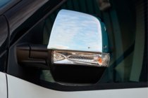 Opel Combo 2012-2018 рр. Накладки на дзеркала (2 шт, нерж) OmsaLine - Італійська нержавійка фото 9