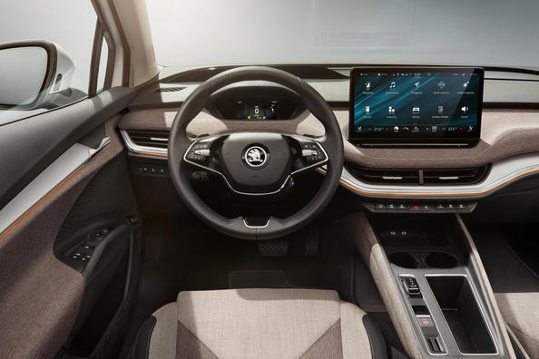 Огляд електричного кросовера Skoda Enyaq iV Фото 9