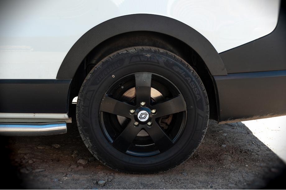 Nissan NV300/Primastar 2016- рр. Накладки на арки (6 шт, чорні, ABS) Фото 12