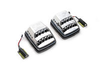 Mercedes G сlass W463 1990-2018 рр. Поворотники White Design (2 шт) фото 3