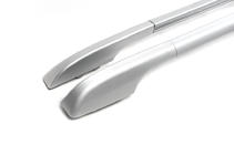 Toyota Land Cruiser 200 2007-2021 рр. Рейлінги оригінальний дизайн Grey (2 шт) фото 5