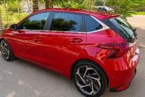 Hyundai I-20 2020- рр. Нижні молдинги стекол (8 шт., Нерж) фото 1