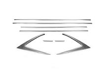 Hyundai I-20 2020- рр. Нижні молдинги стекол (8 шт., Нерж) фото 2