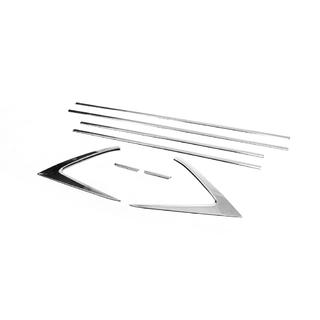 Нижні молдинги стекол (8 шт., Нерж) фото 3