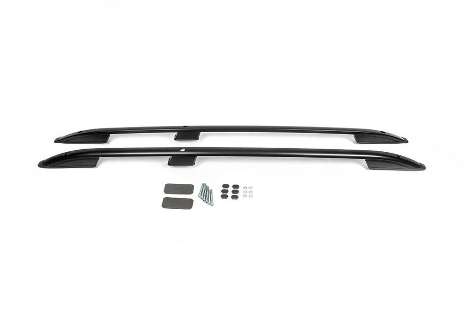 Toyota Land Cruiser Prado 120 2002-2009 рр. Рейлінги Skyport Black (2 шт) Фото 10