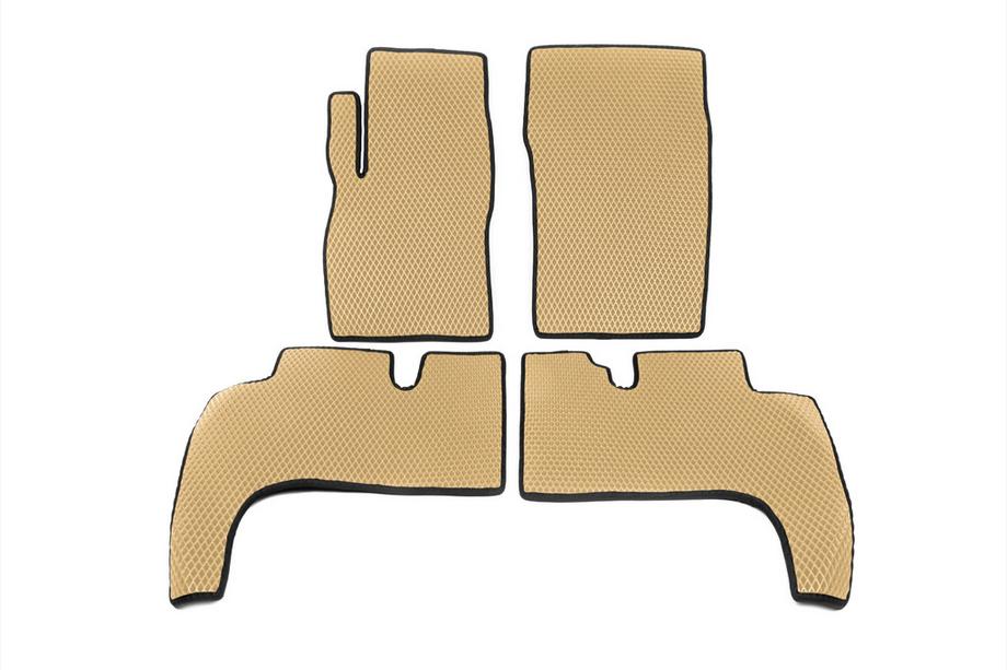 Toyota Land Cruiser 80 1990-1997 рр. Килимки EVA (бежеві) Image