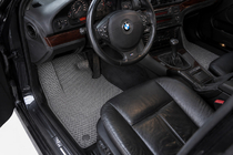 BMW 5 серія E39 1996-2003 рр. Килимки EVA (сірі) фото 1