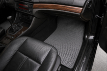 BMW 5 серія E39 1996-2003 рр. Килимки EVA (сірі) фото 2
