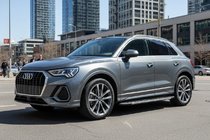 Audi Q3 2019-2025 рр. Бокові пороги Duru (2 шт., Алюміній) фото 1