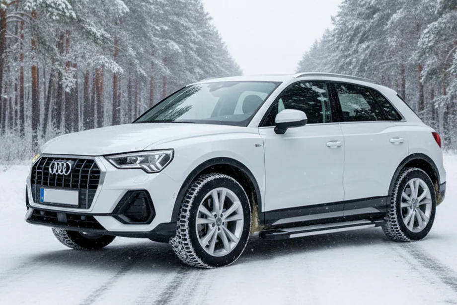 Audi Q3 2019-2025 рр. Бокові пороги Rainbow (2 шт., Алюміній) Image
