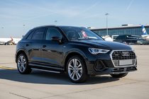 Audi Q3 2019-2025 рр. Бокові пороги Fullmond (2 шт., Алюміній) фото 1