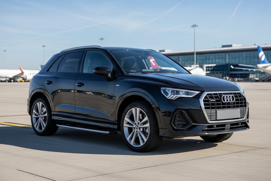 Audi Q3 2019-2025 рр. Бокові пороги Fullmond (2 шт., Алюміній) Image