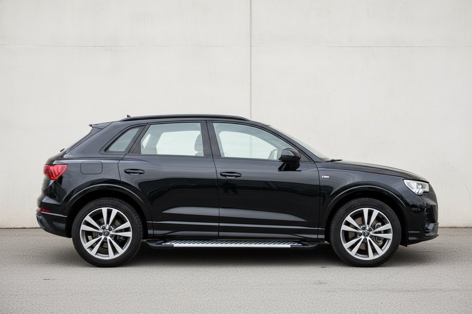 Audi Q3 2019-2025 рр. Бокові пороги Line (2 шт., Алюміній) Image