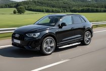 Audi Q3 2019-2025 рр. Бокові пороги Mevsim Grey (2 шт., Алюміній) фото 1