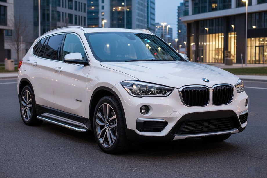BMW X1 F48 2015-2022 рр. Бокові пороги Maydos V1 (2 шт., Алюміній) Фото 1