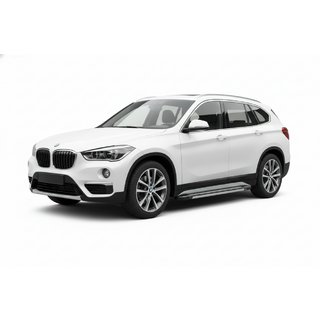 Бокові пороги Rainbow (2 шт., Алюміній) BMW X1 F48 2015-2022 рр. фото 1