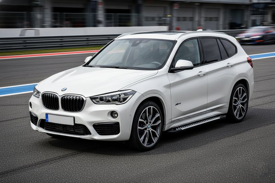 BMW X1 F48 2015-2022 рр. Бокові пороги Line (2 шт., Алюміній) Фото 1