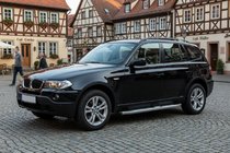 BMW X3 E83 2003-2010 рр. Бокові пороги Mevsim Grey (2 шт., Алюміній) фото 1