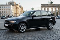 BMW X3 E83 2003-2010 рр. Бокові пороги Fullmond (2 шт., Алюміній) фото 1