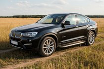 BMW X4 F26 2014-2018 рр. Бокові пороги Duru (2 шт., Алюміній) фото 1