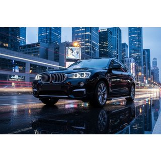 Бокові пороги Maya V1 (2 шт., Алюміній) BMW X4 F26 2014-2018 рр. фото 1