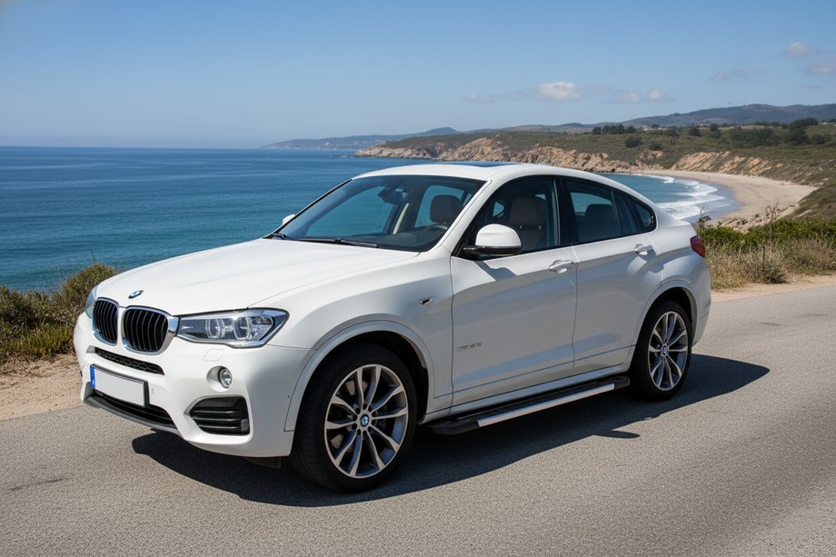 BMW X4 F26 2014-2018 рр. Бокові пороги RedLine (2 шт., Алюміній) Фото 1