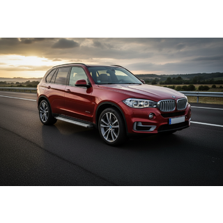 Бокові пороги Maya V2 (2 шт., Алюміній) BMW X5 F15 2013-2018 рр. фото 1