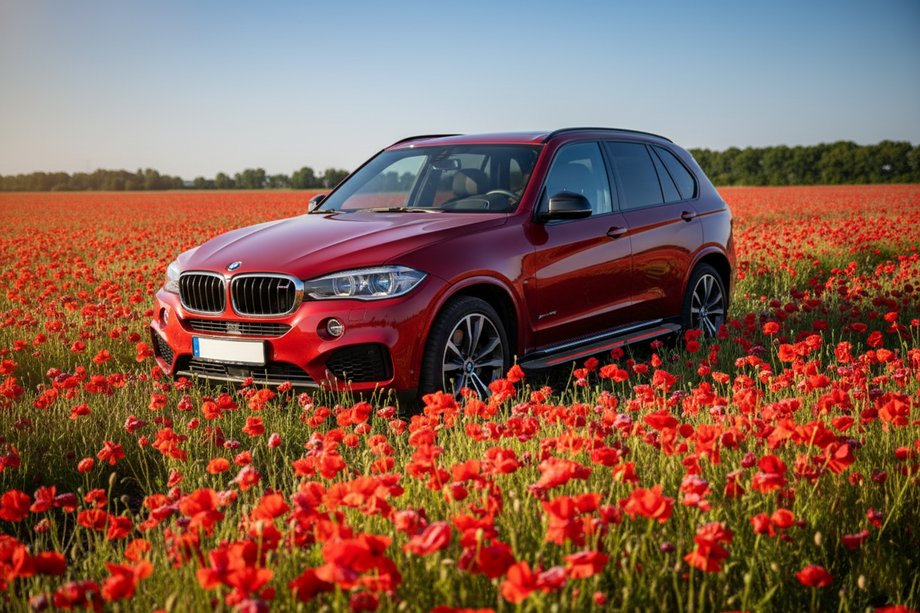 BMW X5 F15 2013-2018 рр. Бокові пороги Maya Red (2 шт., Алюміній) Фото 1