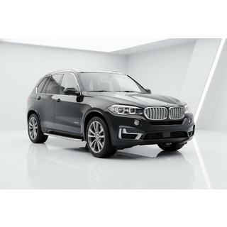 Бокові пороги Maydos V1 (2 шт., Алюміній) BMW X5 F15 2013-2018 рр. фото 1