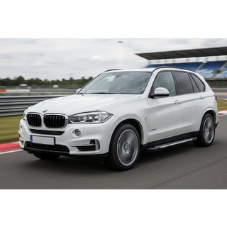 Бокові пороги Line (2 шт., Алюміній) BMW X5 F15 2013-2018 рр. фото 1
