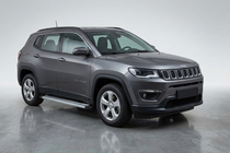 Jeep Compass 2016- рр. Бокові пороги Maya V2 (2 шт., Алюміній) фото 1