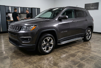 Jeep Compass 2016- рр. Бокові пороги Maydos V2 (2 шт., Алюміній) фото 1