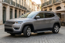 Jeep Compass 2016- рр. Бокові пороги Rainbow (2 шт., Алюміній) фото 1