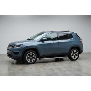 Бокові пороги BlackLine (2 шт., Алюміній) Jeep Compass 2016- рр. фото 1