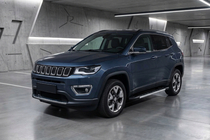 Jeep Compass 2016- рр. Бокові пороги RedLine (2 шт., Алюміній) фото 1