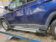 Jeep Compass 2016- рр. Бокові пороги Vision New Grey (2 шт., Алюміній) фото 4