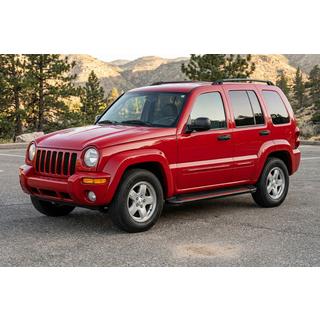 Бокові пороги Maya Red (2 шт., Алюміній) Jeep Cherokee/Liberty 2002-2007 рр. фото 1