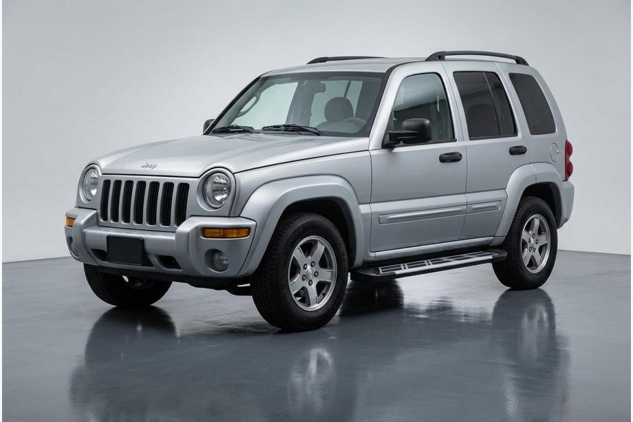 Jeep Cherokee/Liberty 2002-2007 рр. Бокові пороги Sunrise (2 шт., Алюміній) Фото 1