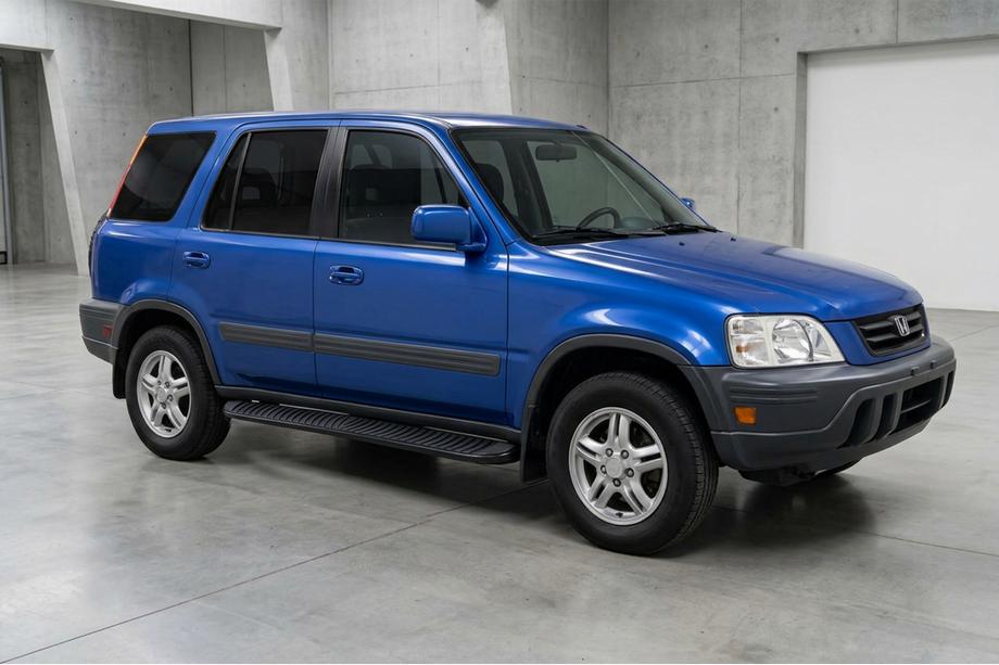 Honda CRV 2001-2006 рр. Бокові пороги Tayga Black (2 шт., Алюміній) Фото 1
