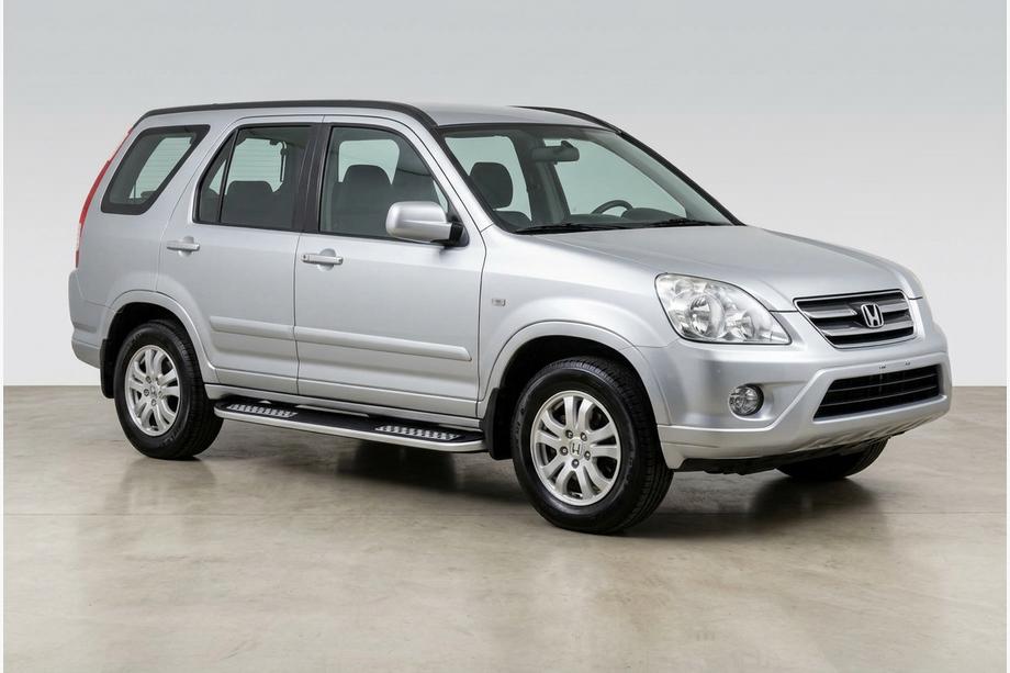 Honda CRV 2001-2006 рр. Бокові пороги Tayga V2 (2 шт., Алюміній) Фото 1