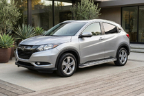 Honda HR-V 2014-2021 рр. Бокові пороги Maydos V2 (2 шт., Алюміній) фото 1