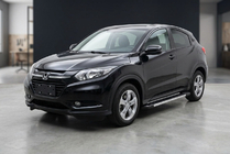 Honda HR-V 2014-2021 рр. Бокові пороги RedLine (2 шт., Алюміній) фото 1