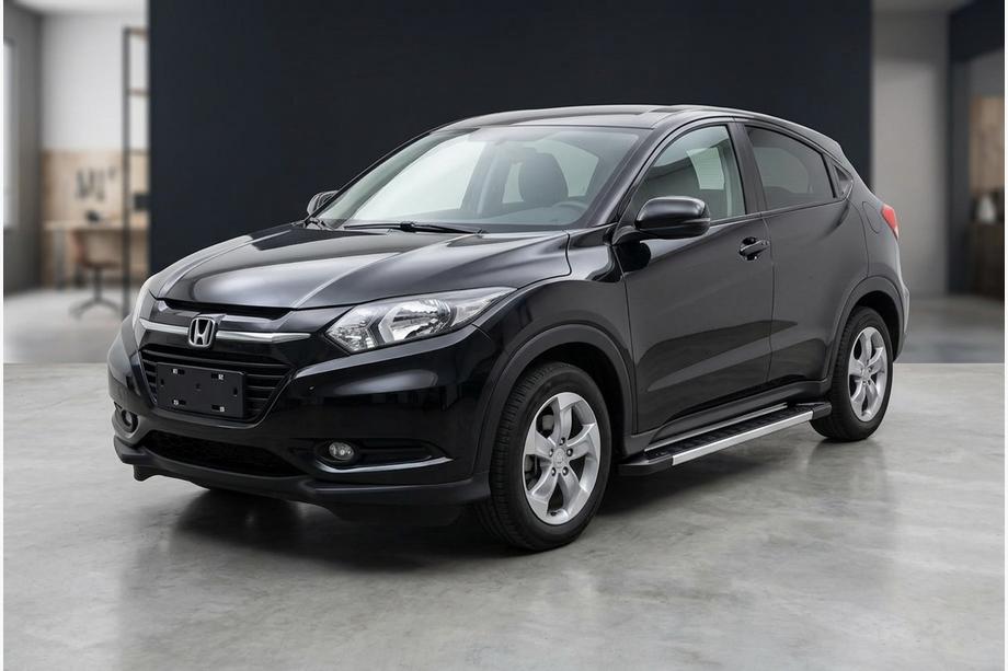 Honda HR-V 2014-2021 рр. Бокові пороги RedLine (2 шт., Алюміній) Image
