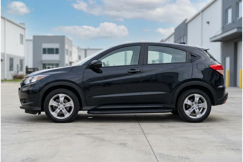Honda HR-V 2014-2021 рр. Бокові пороги Tayga Black (2 шт., Алюміній) Фото 1